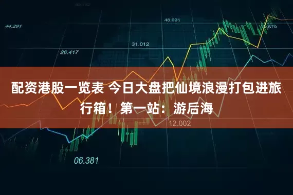 配资港股一览表 今日大盘把仙境浪漫打包进旅行箱！第一站：游后海