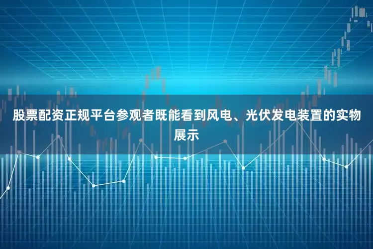 股票配资正规平台参观者既能看到风电、光伏发电装置的实物展示
